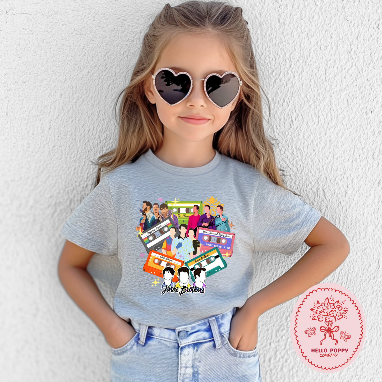 Jonas Brothers Cassette Tapes T-Shirt - Youth