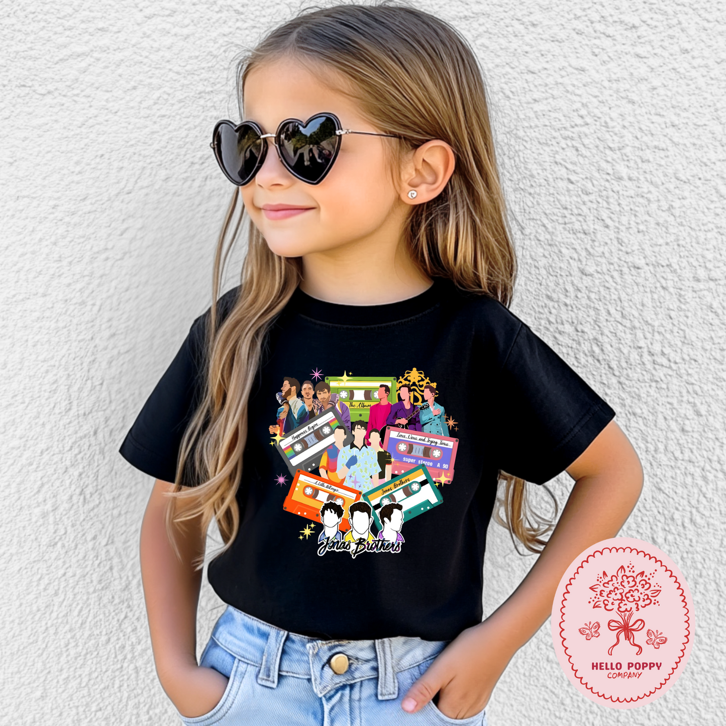 Jonas Brothers Cassette Tapes T-Shirt - Youth