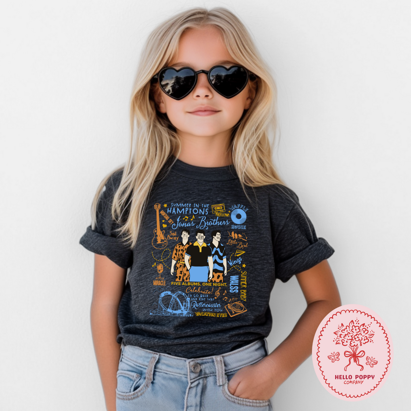 Jonas Brothers The Album Track List T-Shirt - Youth