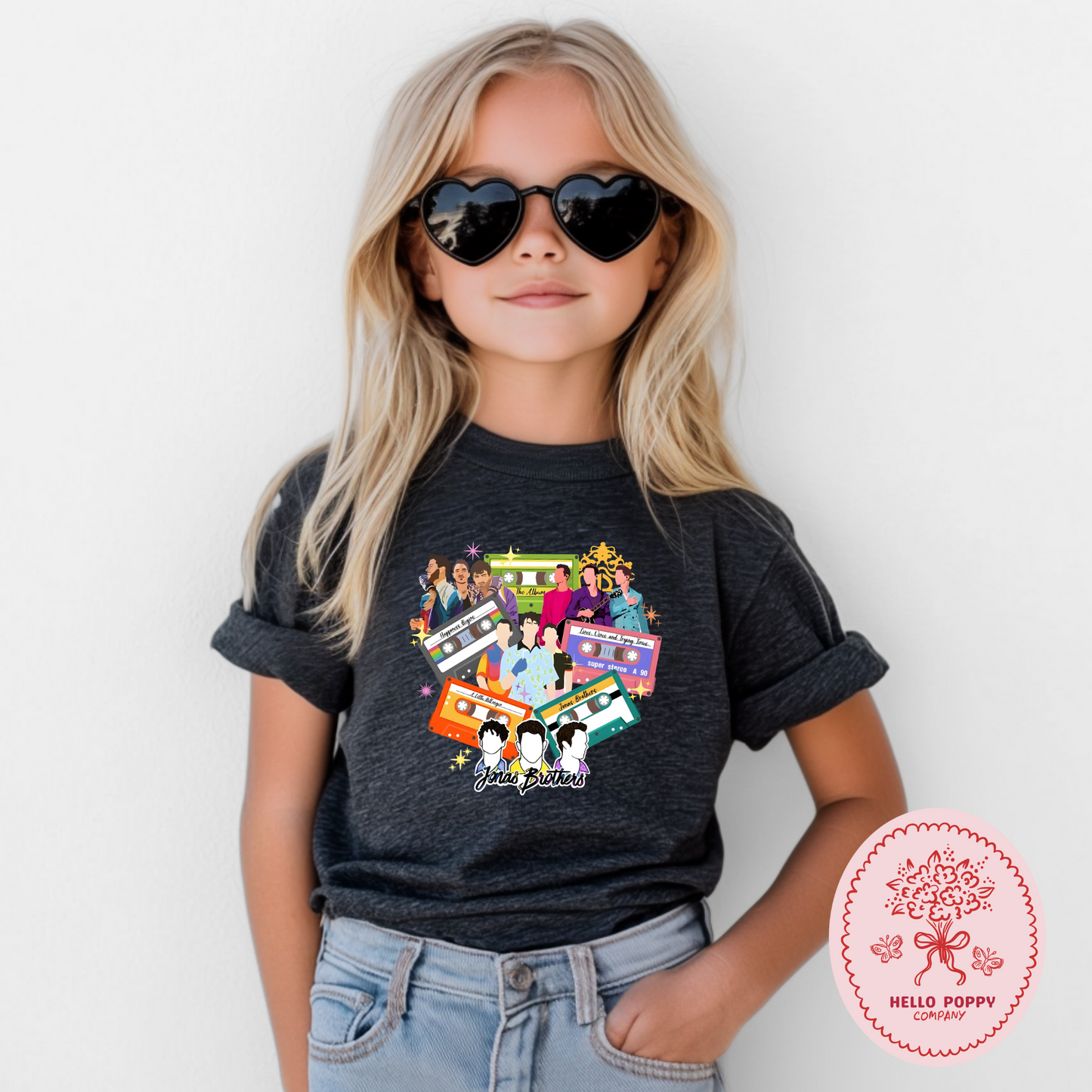 Jonas Brothers Cassette Tapes T-Shirt - Youth