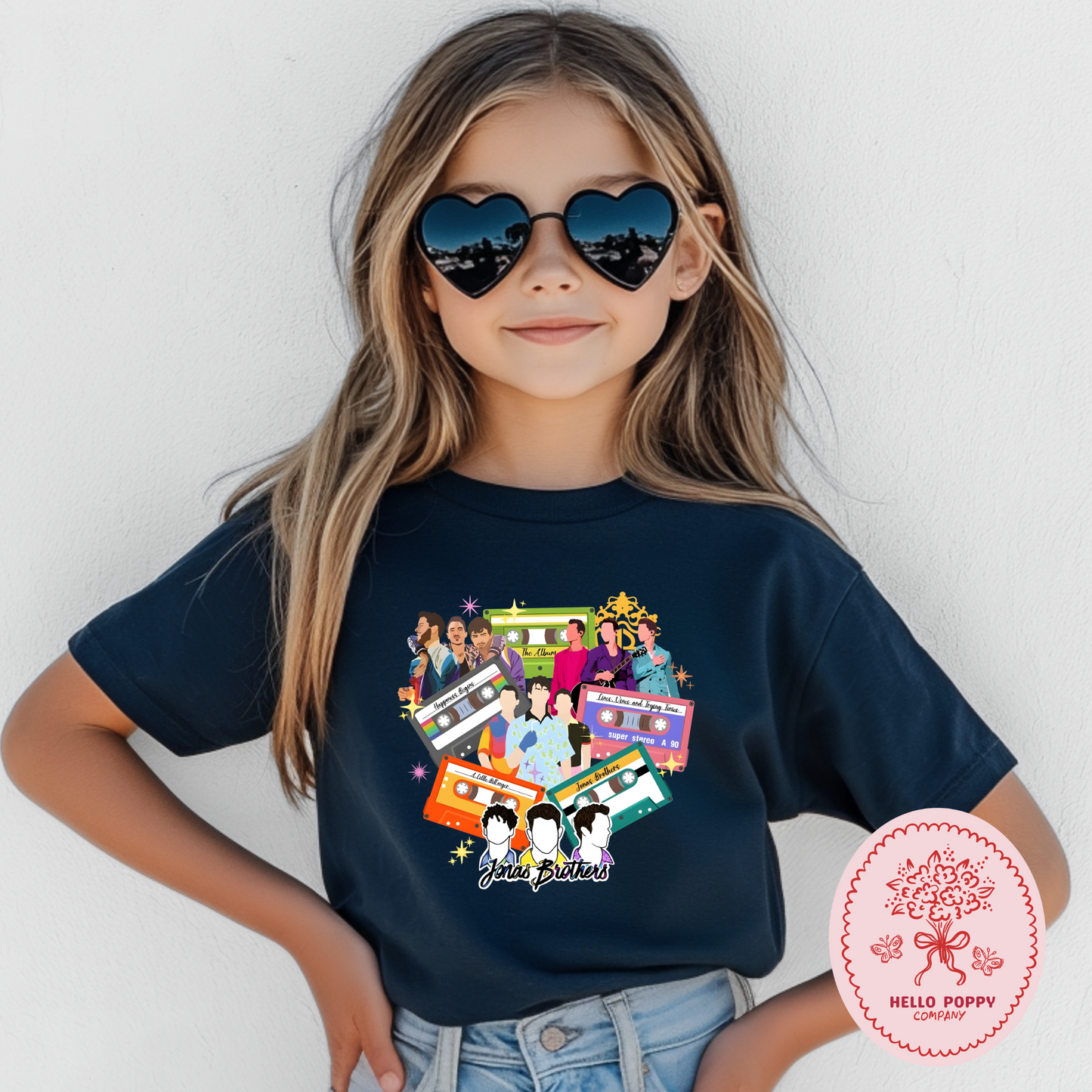 Jonas Brothers Cassette Tapes T-Shirt - Youth