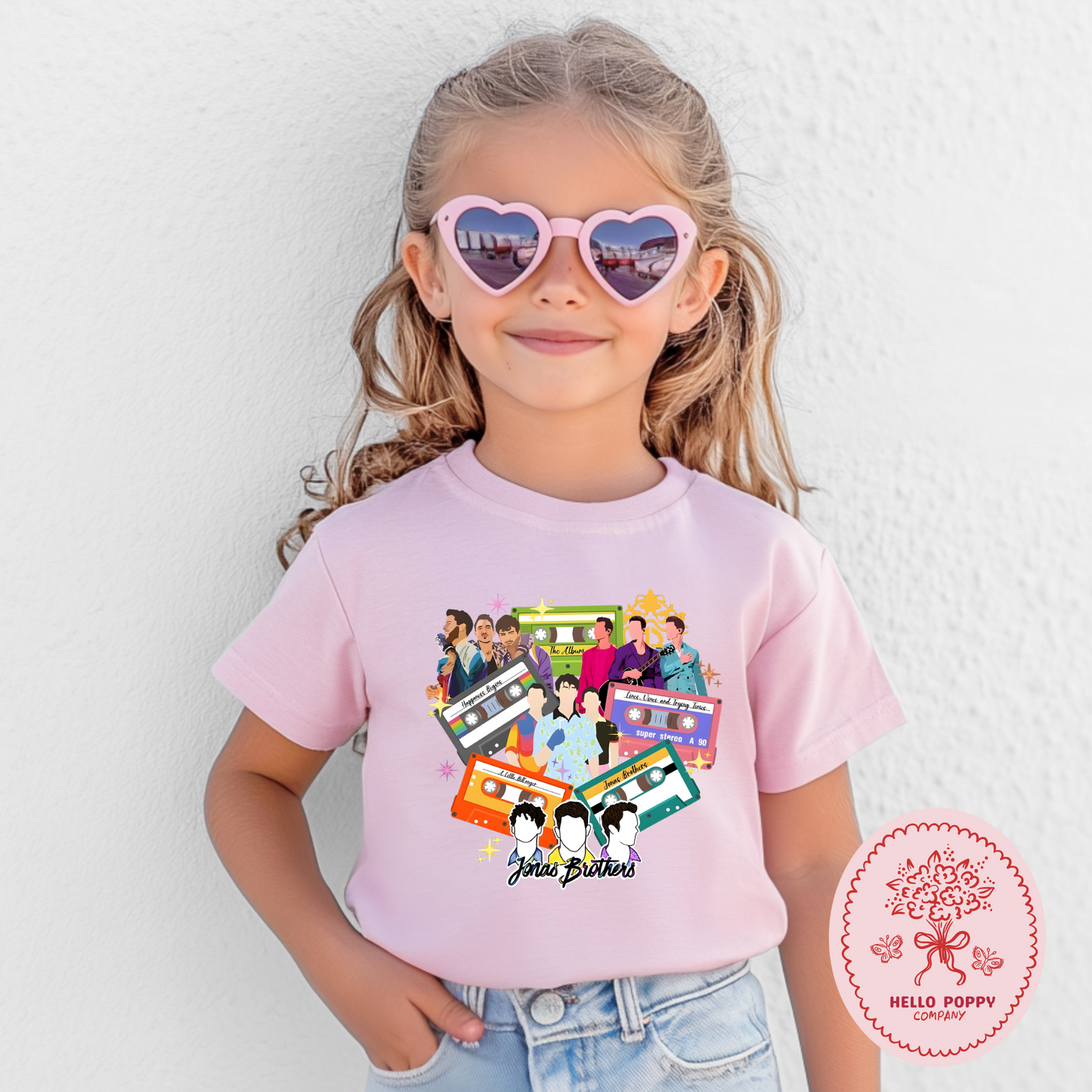 Jonas Brothers Cassette Tapes T-Shirt - Youth