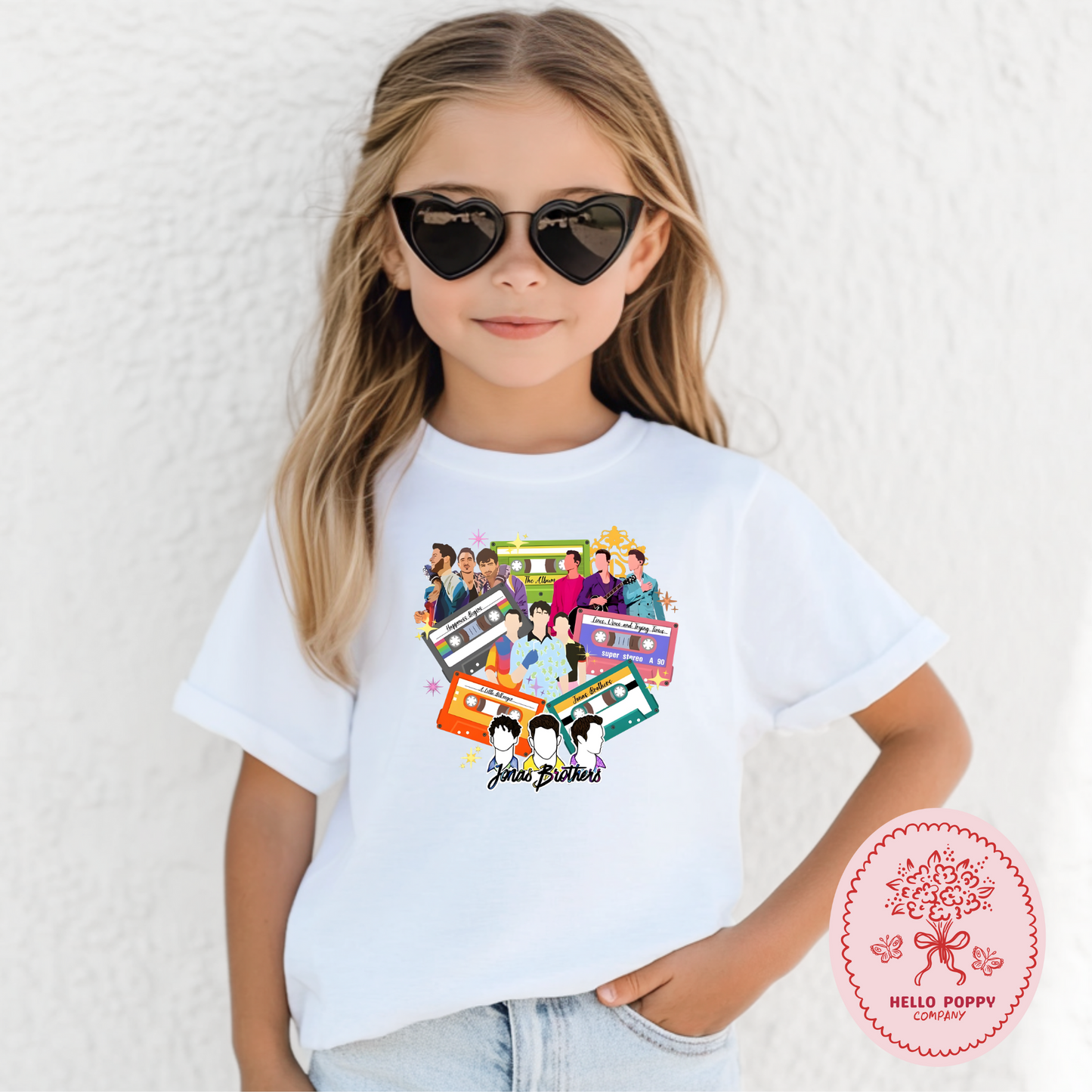 Jonas Brothers Cassette Tapes T-Shirt - Youth
