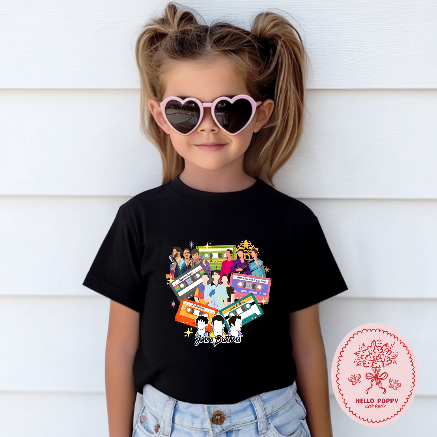 Jonas Brothers Cassette Tapes T-Shirt - Youth