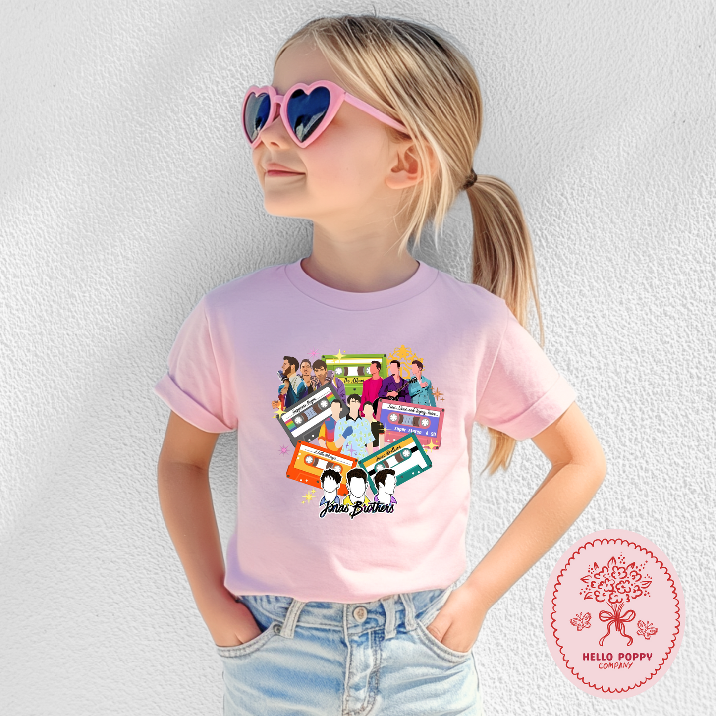 Jonas Brothers Cassette Tapes T-Shirt - Youth