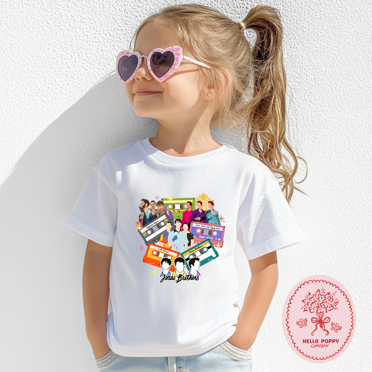 Jonas Brothers Cassette Tapes T-Shirt - Youth