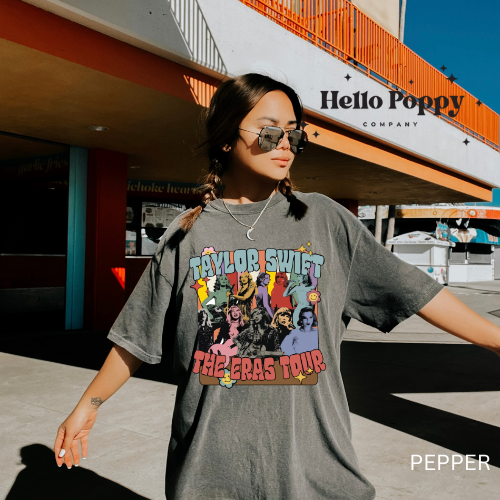 Taylor Swift The Eras Tour Retro Comfort Colors T-Shirt