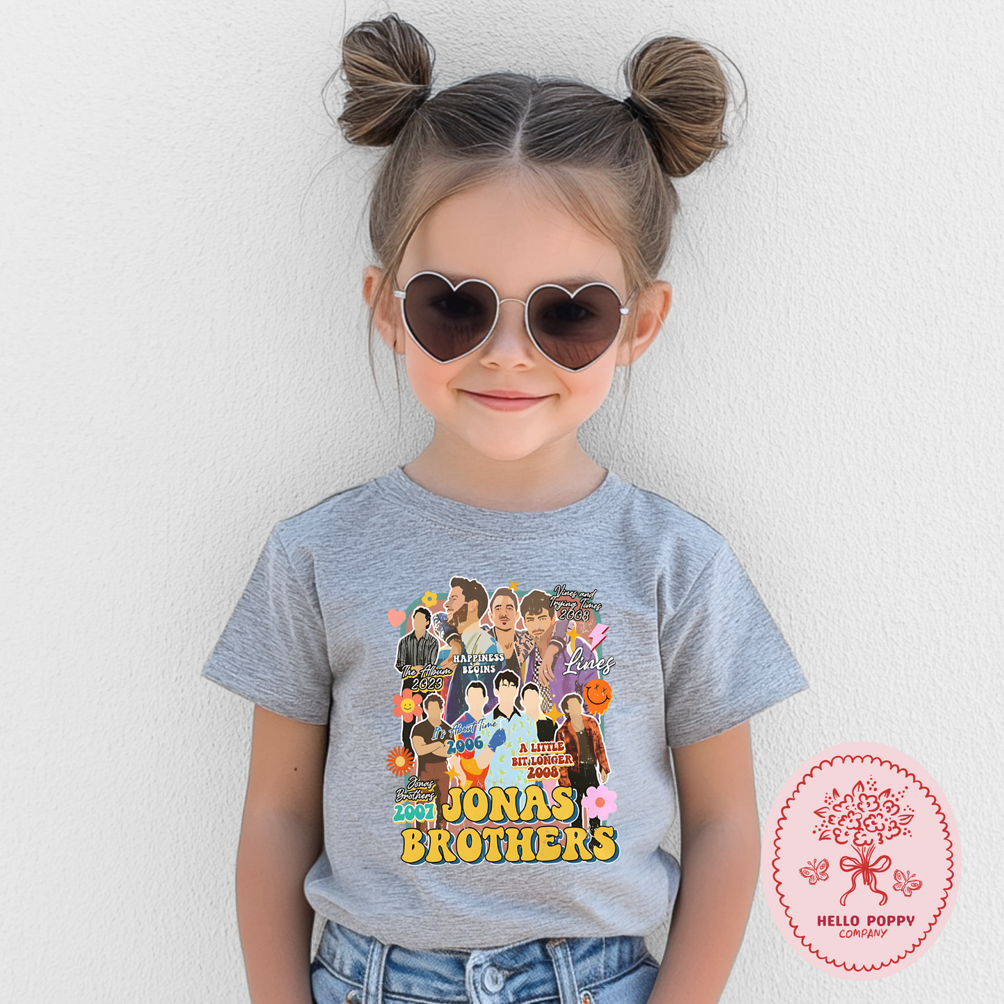 Jonas Brothers Retro Eras Tour T-Shirt - Youth