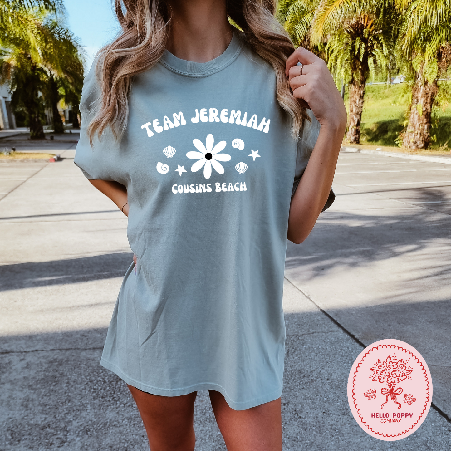 Team Jeremiah The Summer I Turned Pretty Comfort Colors T-Shirt