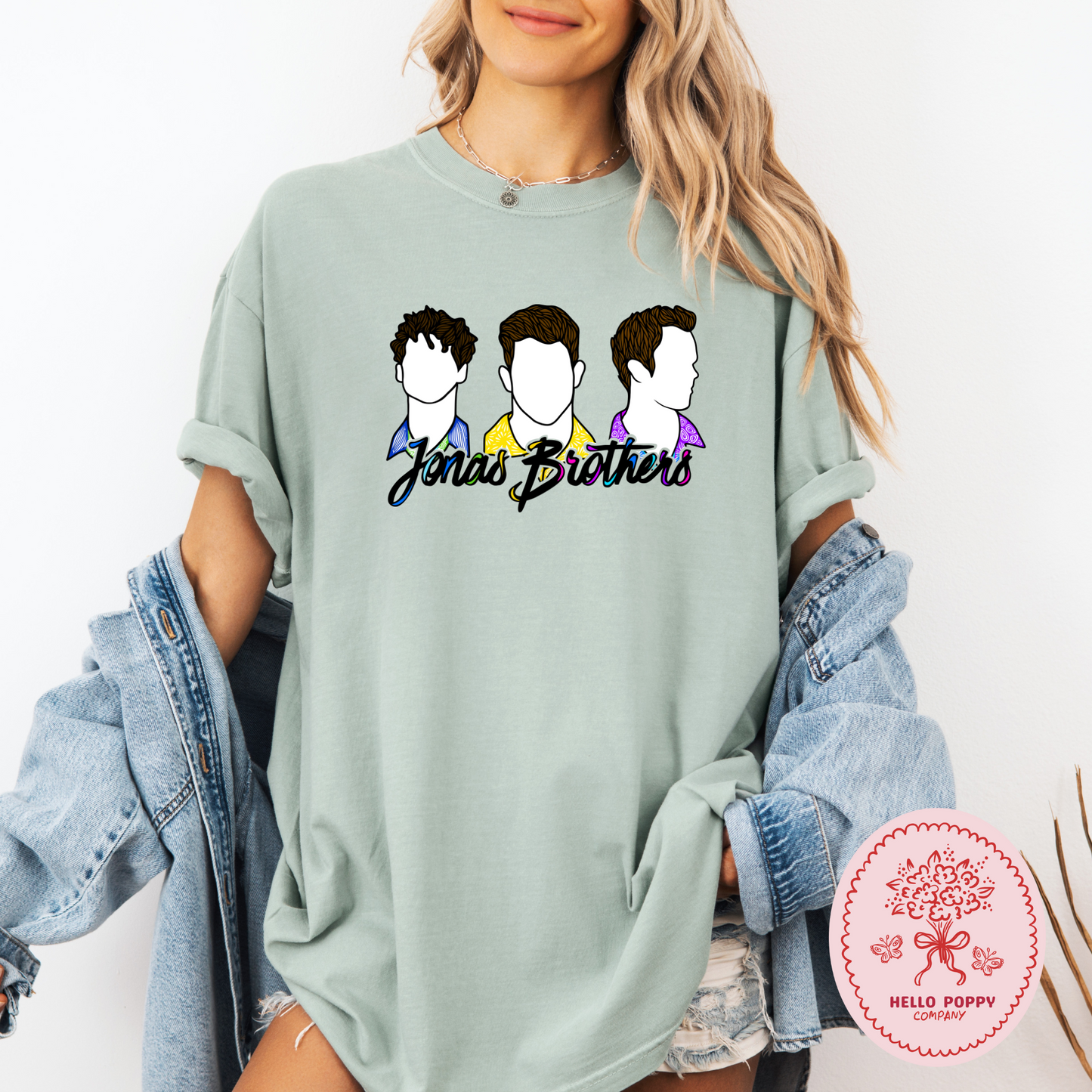 Jonas Brothers Silhouettes Comfort Colors T-Shirt
