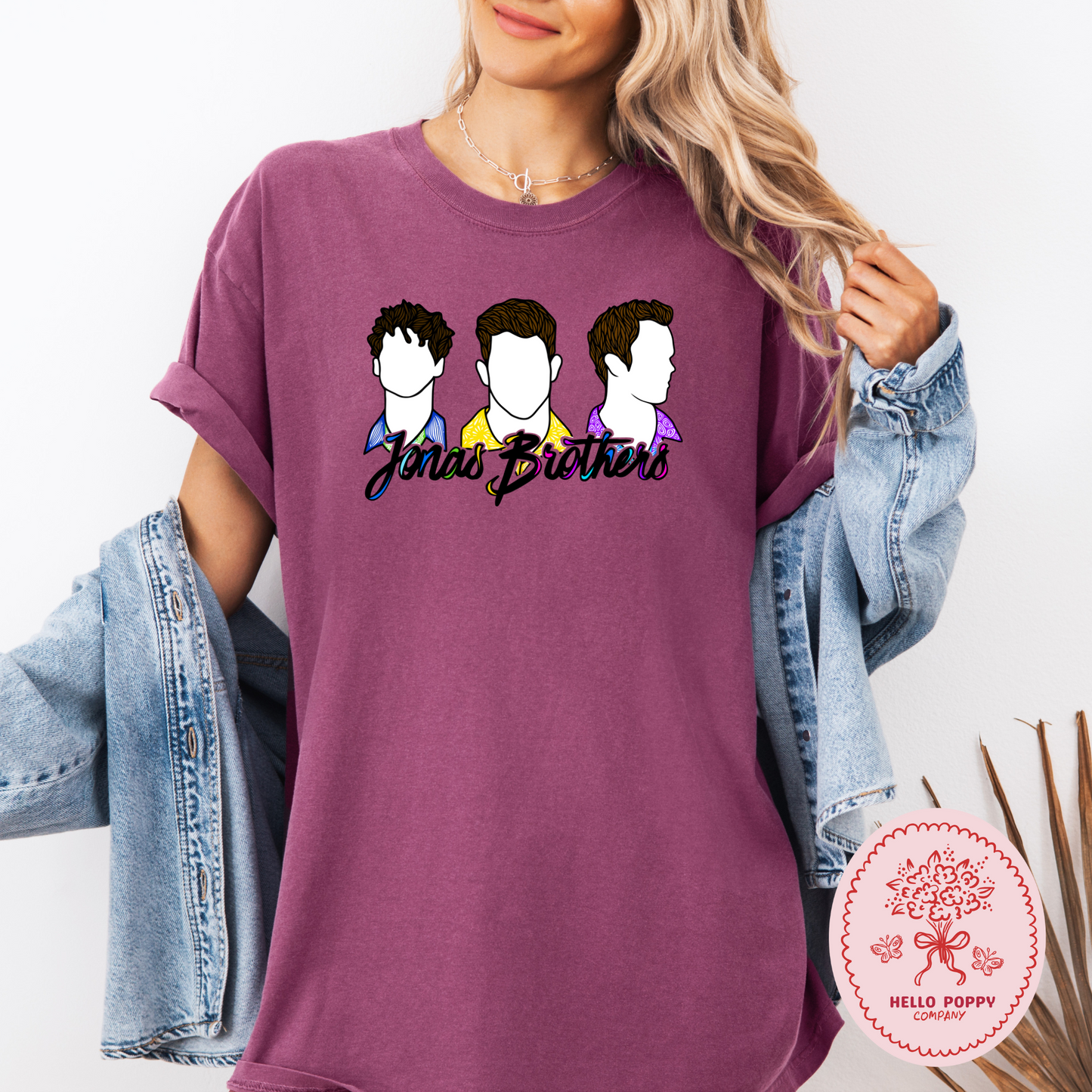 Jonas Brothers Silhouettes Comfort Colors T-Shirt