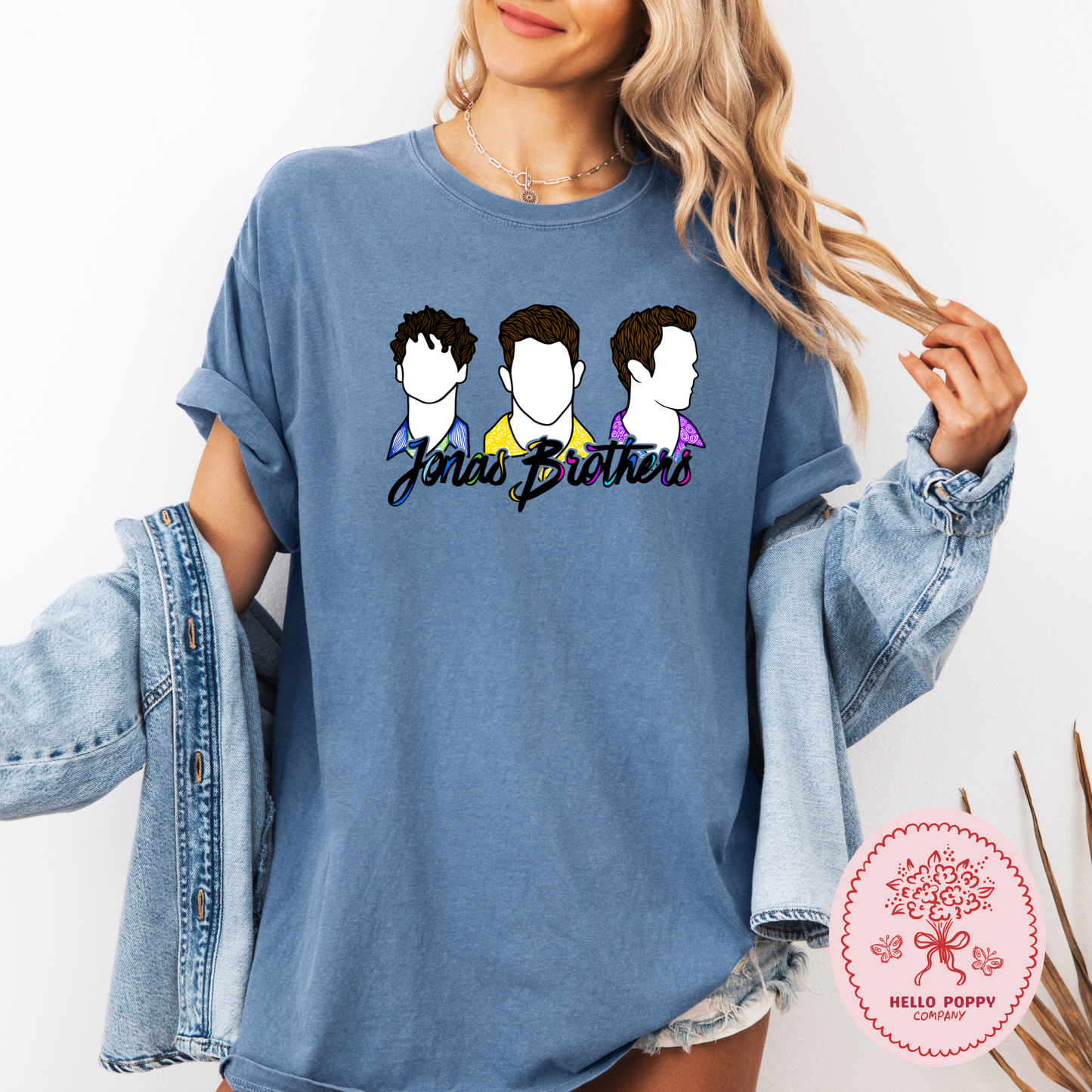 Jonas Brothers Silhouettes Comfort Colors T-Shirt