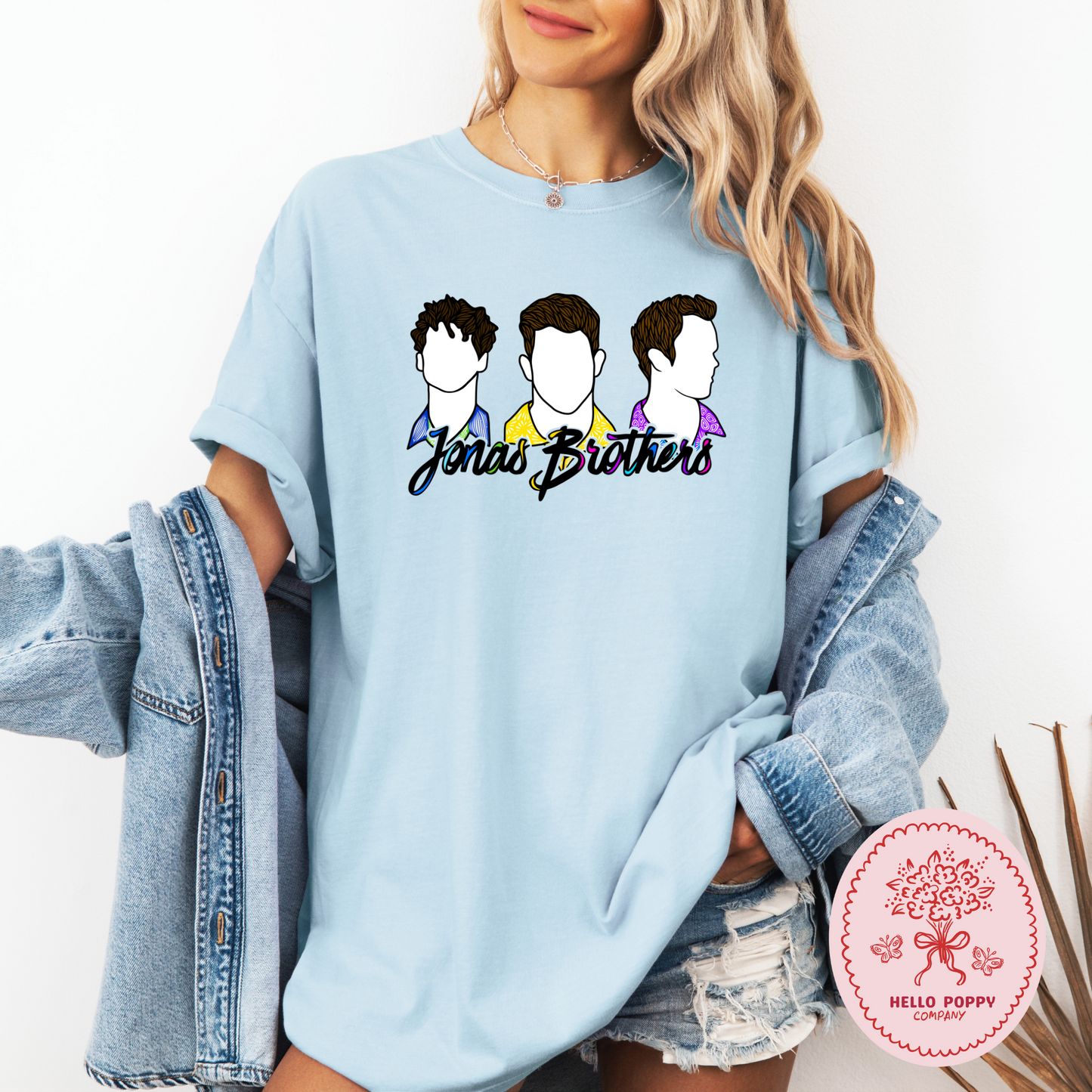 Jonas Brothers Silhouettes Comfort Colors T-Shirt