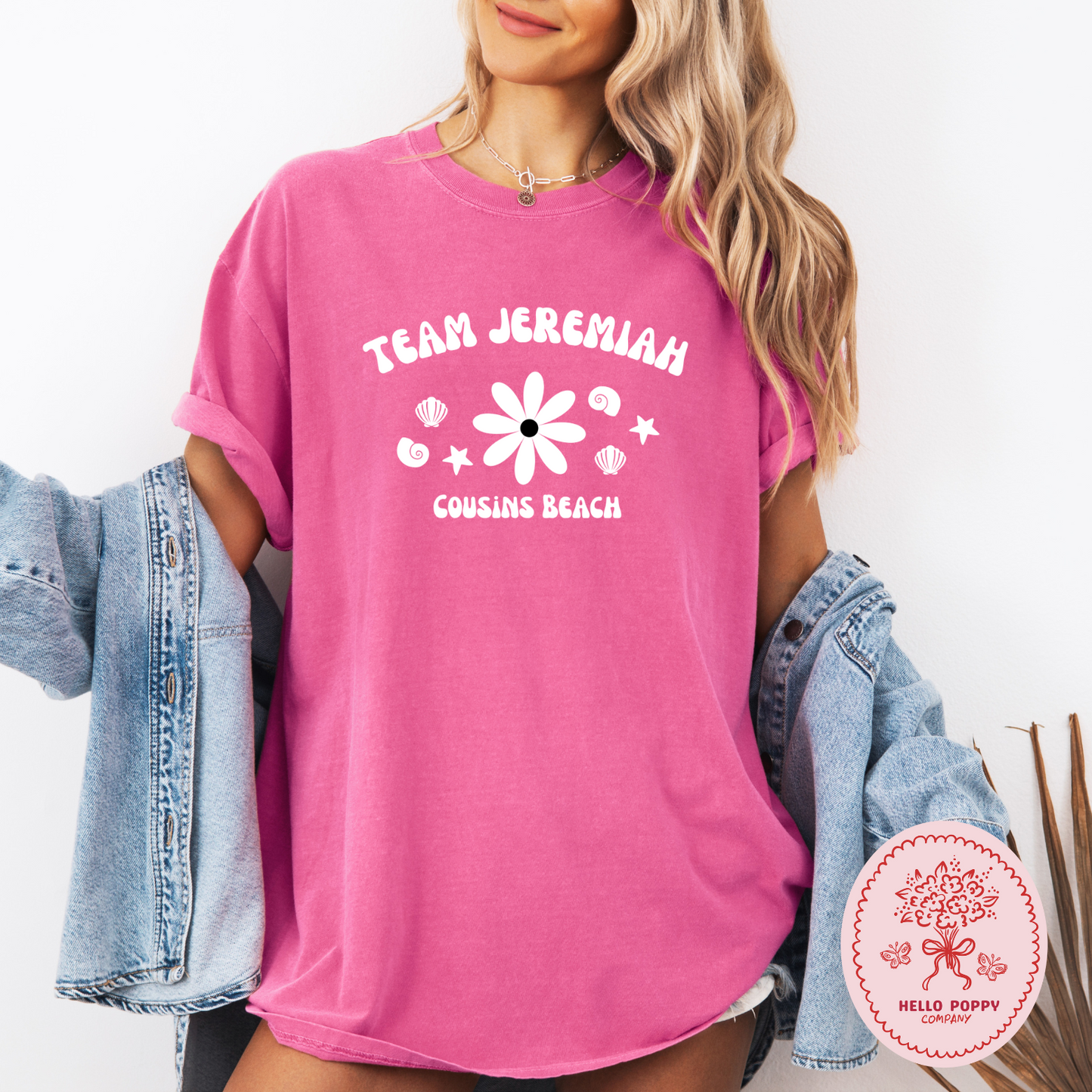 Team Jeremiah The Summer I Turned Pretty Comfort Colors T-Shirt
