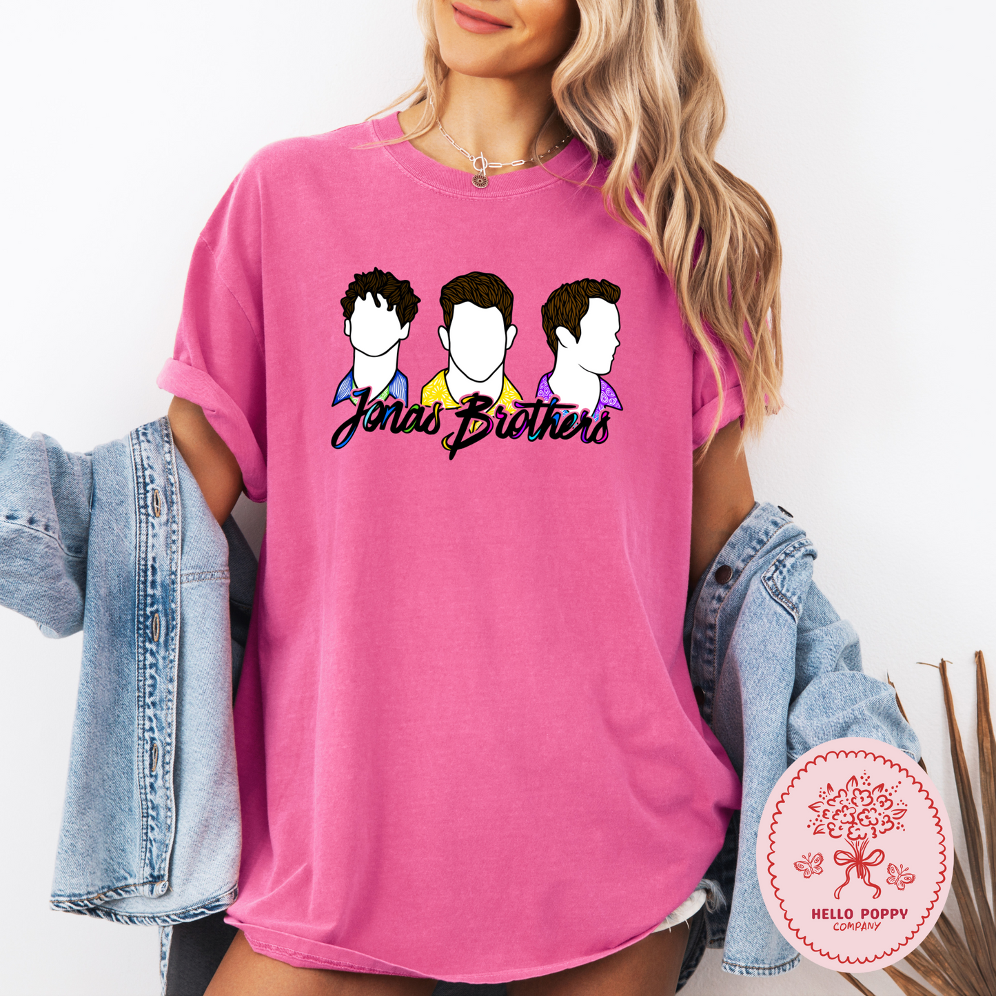 Jonas Brothers Silhouettes Comfort Colors T-Shirt