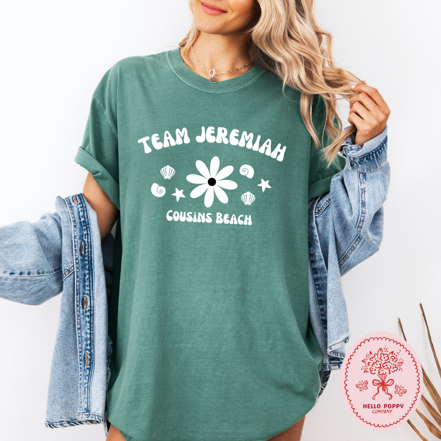 Team Jeremiah The Summer I Turned Pretty Comfort Colors T-Shirt