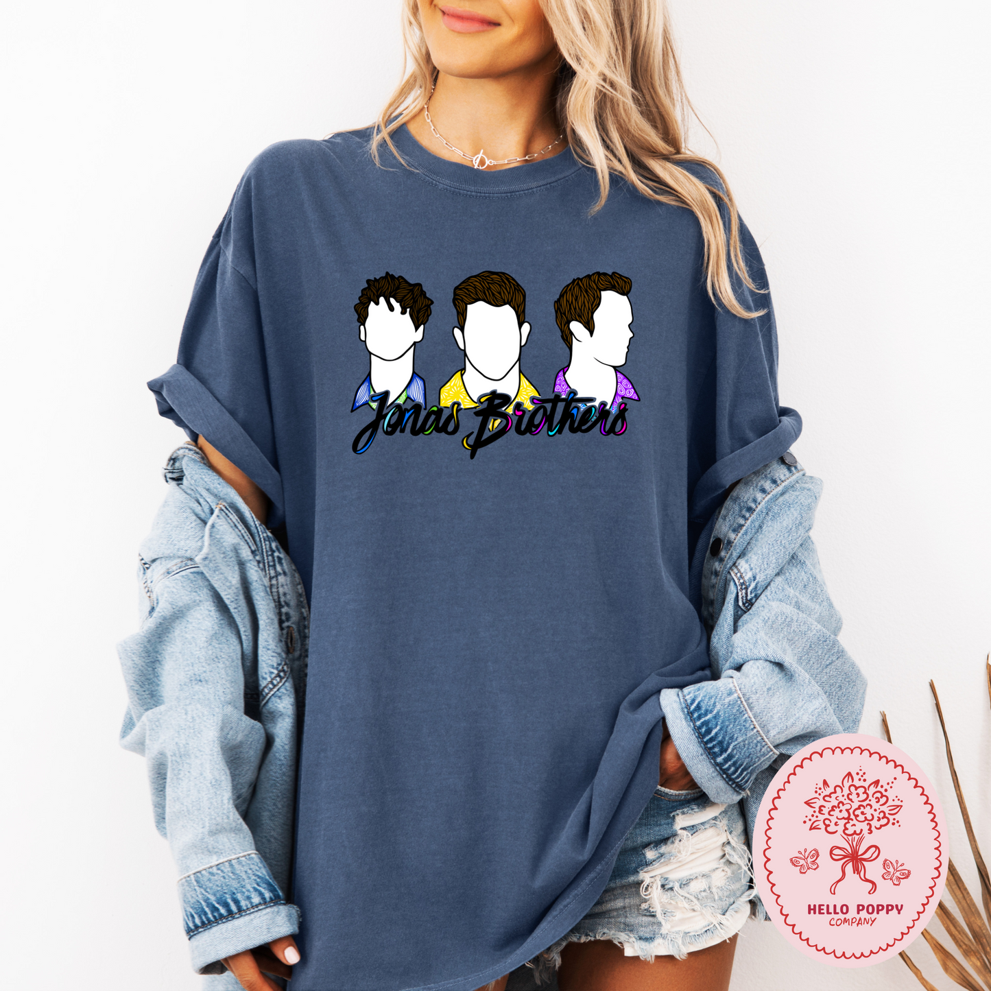 Jonas Brothers Silhouettes Comfort Colors T-Shirt