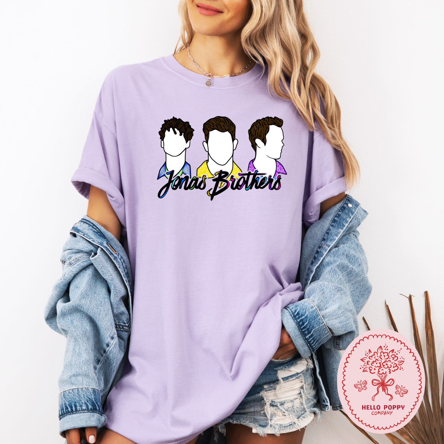 Jonas Brothers Silhouettes Comfort Colors T-Shirt