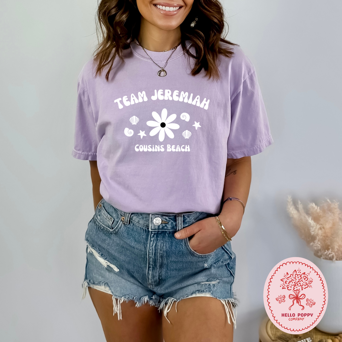 Team Jeremiah The Summer I Turned Pretty Comfort Colors T-Shirt