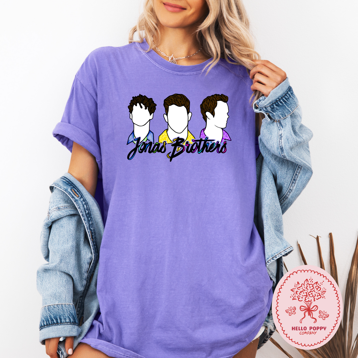Jonas Brothers Silhouettes Comfort Colors T-Shirt