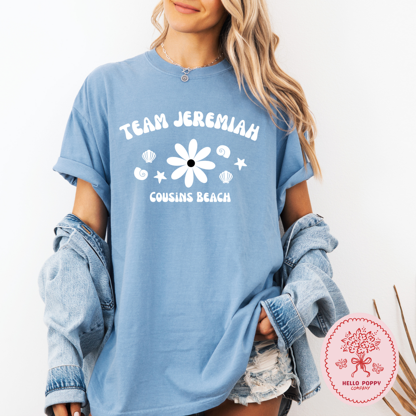 Team Jeremiah The Summer I Turned Pretty Comfort Colors T-Shirt