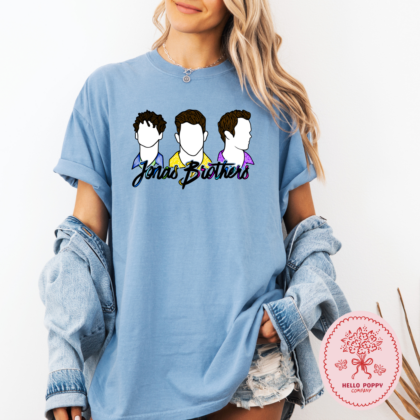 Jonas Brothers Silhouettes Comfort Colors T-Shirt