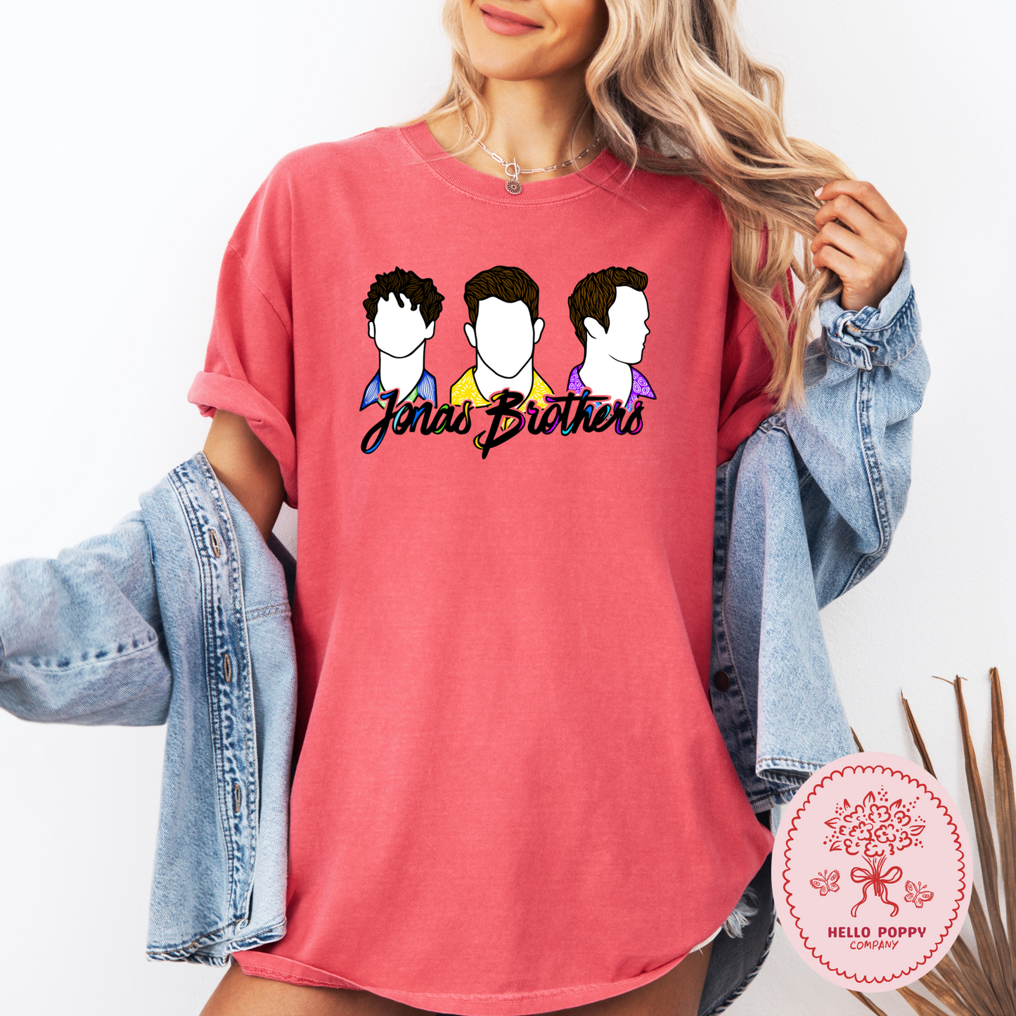 Jonas Brothers Silhouettes Comfort Colors T-Shirt