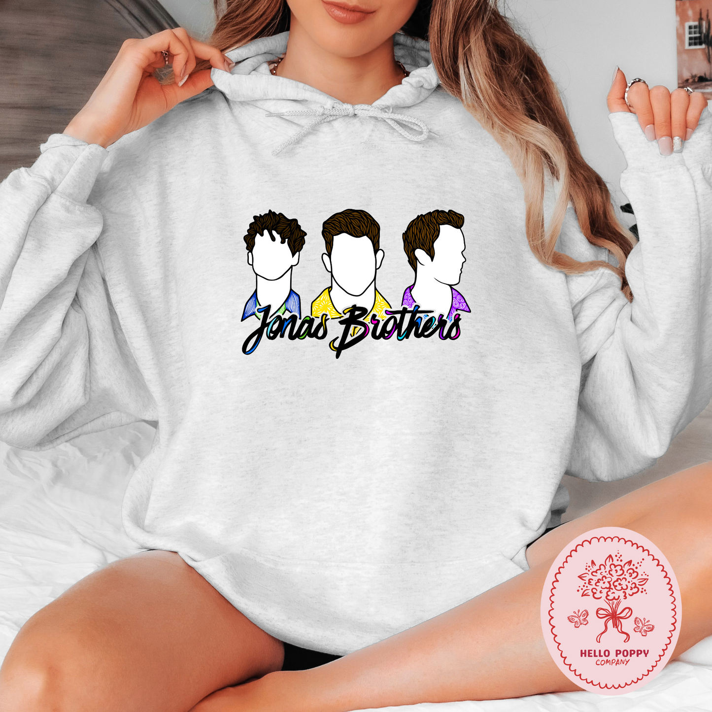 Jonas Brothers Silhouettes Hoodie Sweatshirt