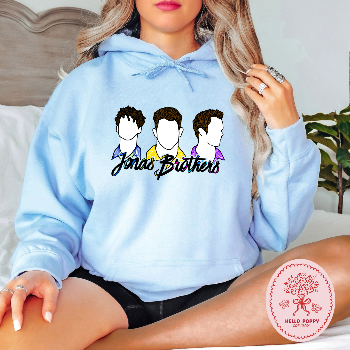 Jonas Brothers Silhouettes Hoodie Sweatshirt