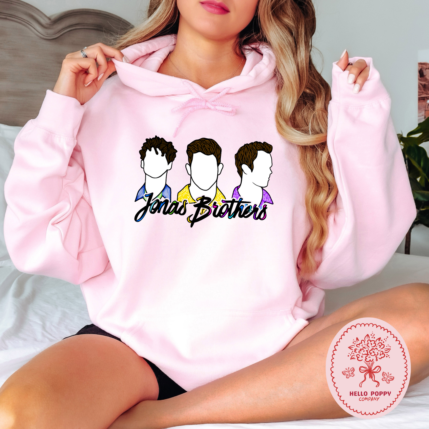 Jonas Brothers Silhouettes Hoodie Sweatshirt