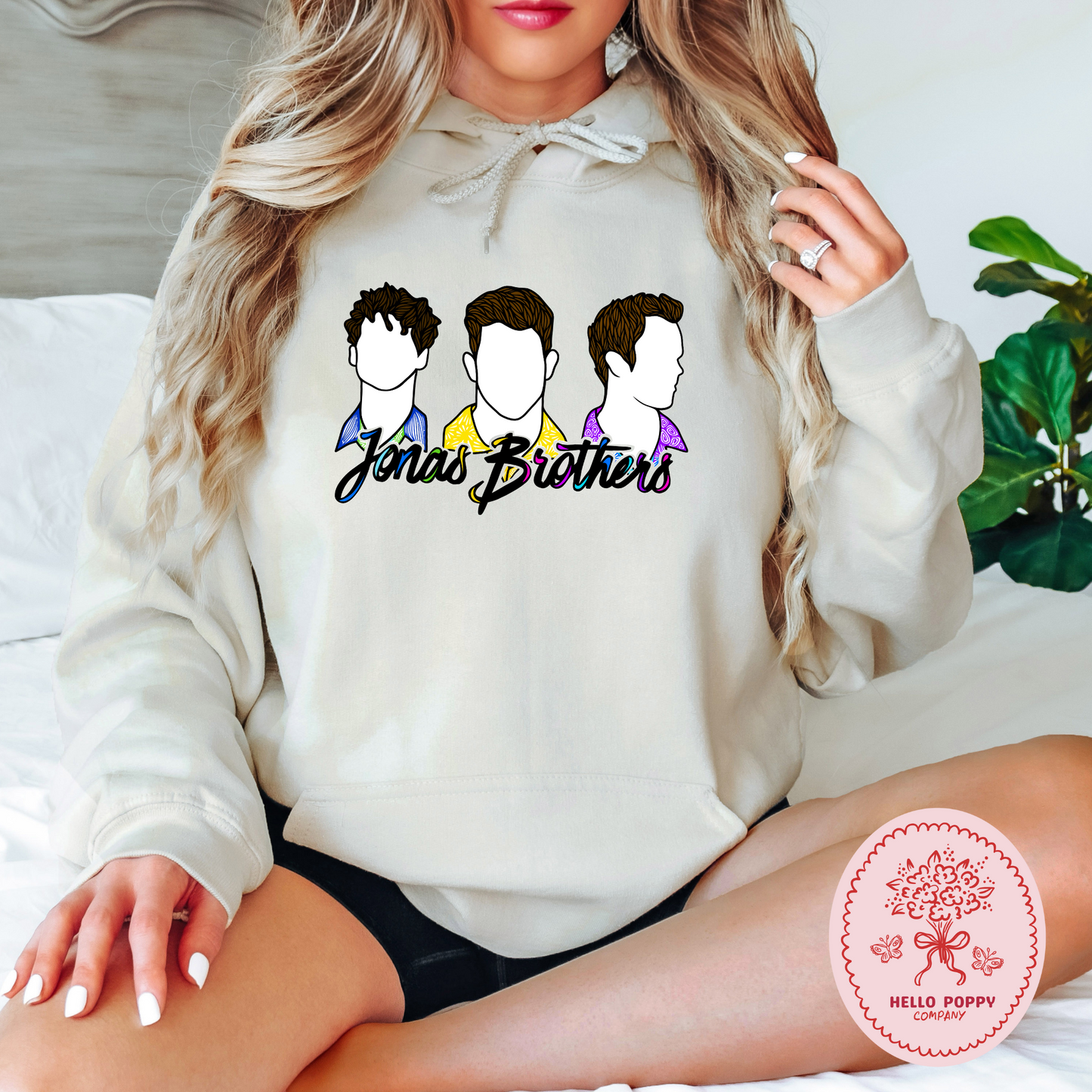 Jonas Brothers Silhouettes Hoodie Sweatshirt