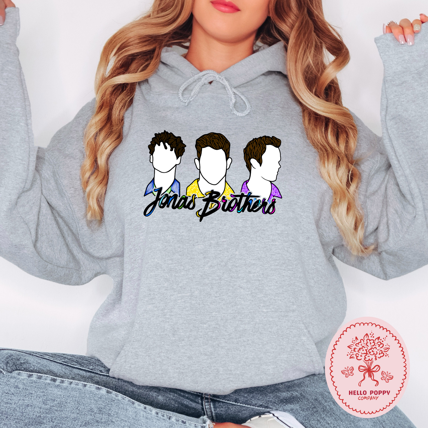 Jonas Brothers Silhouettes Hoodie Sweatshirt