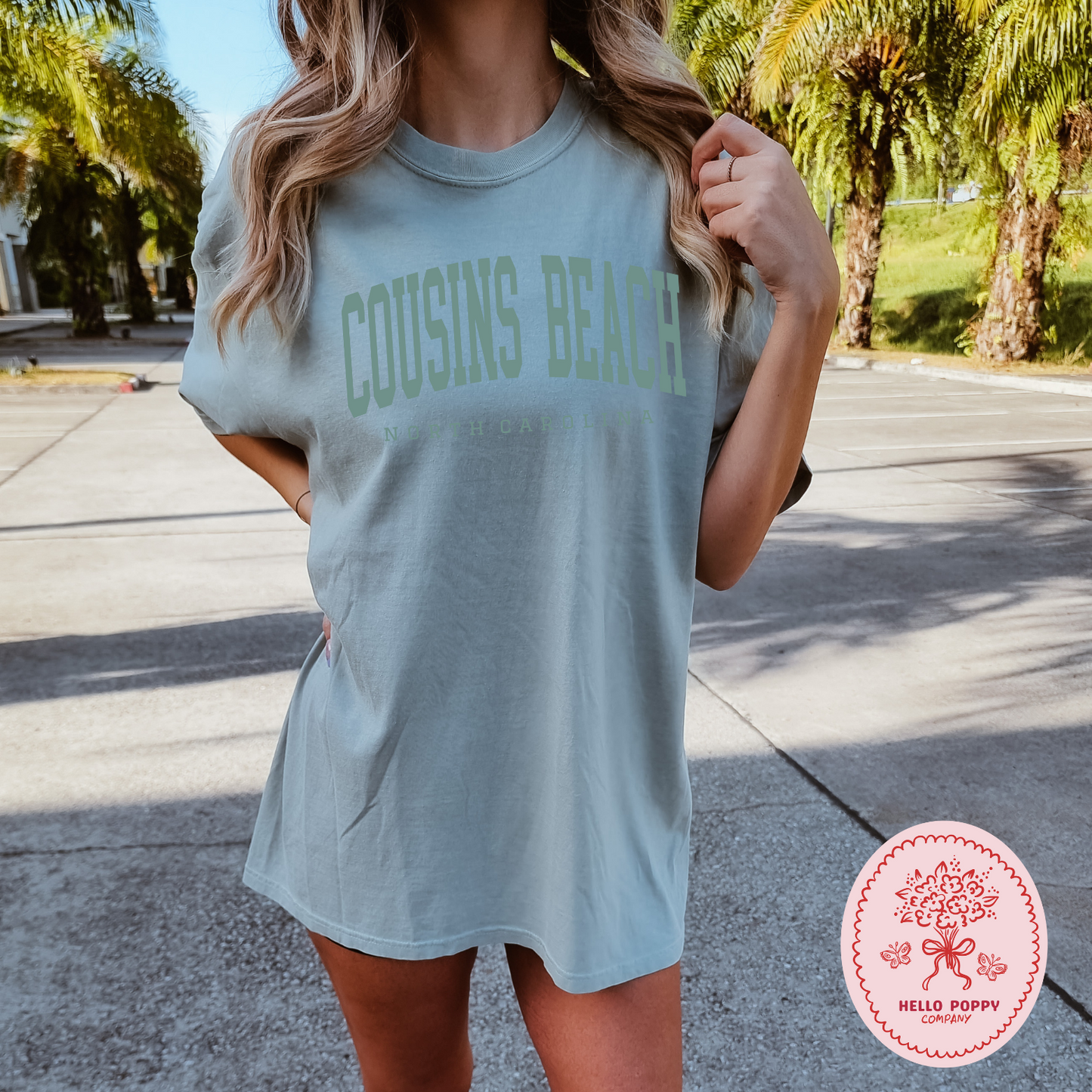 The Summer I Turned Pretty Cousins Beach Varsity (Teal) Comfort Colors T-Shirt