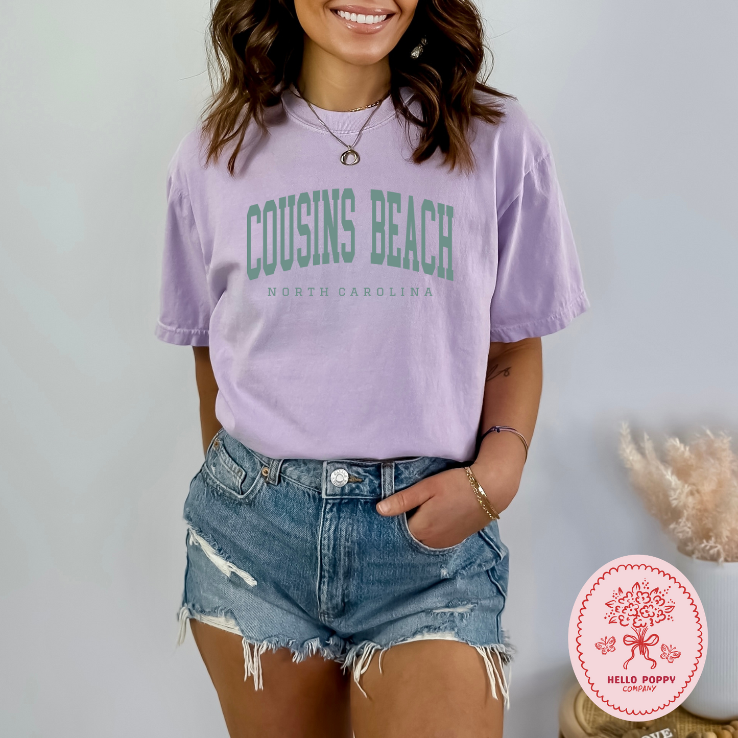The Summer I Turned Pretty Cousins Beach Varsity (Teal) Comfort Colors T-Shirt