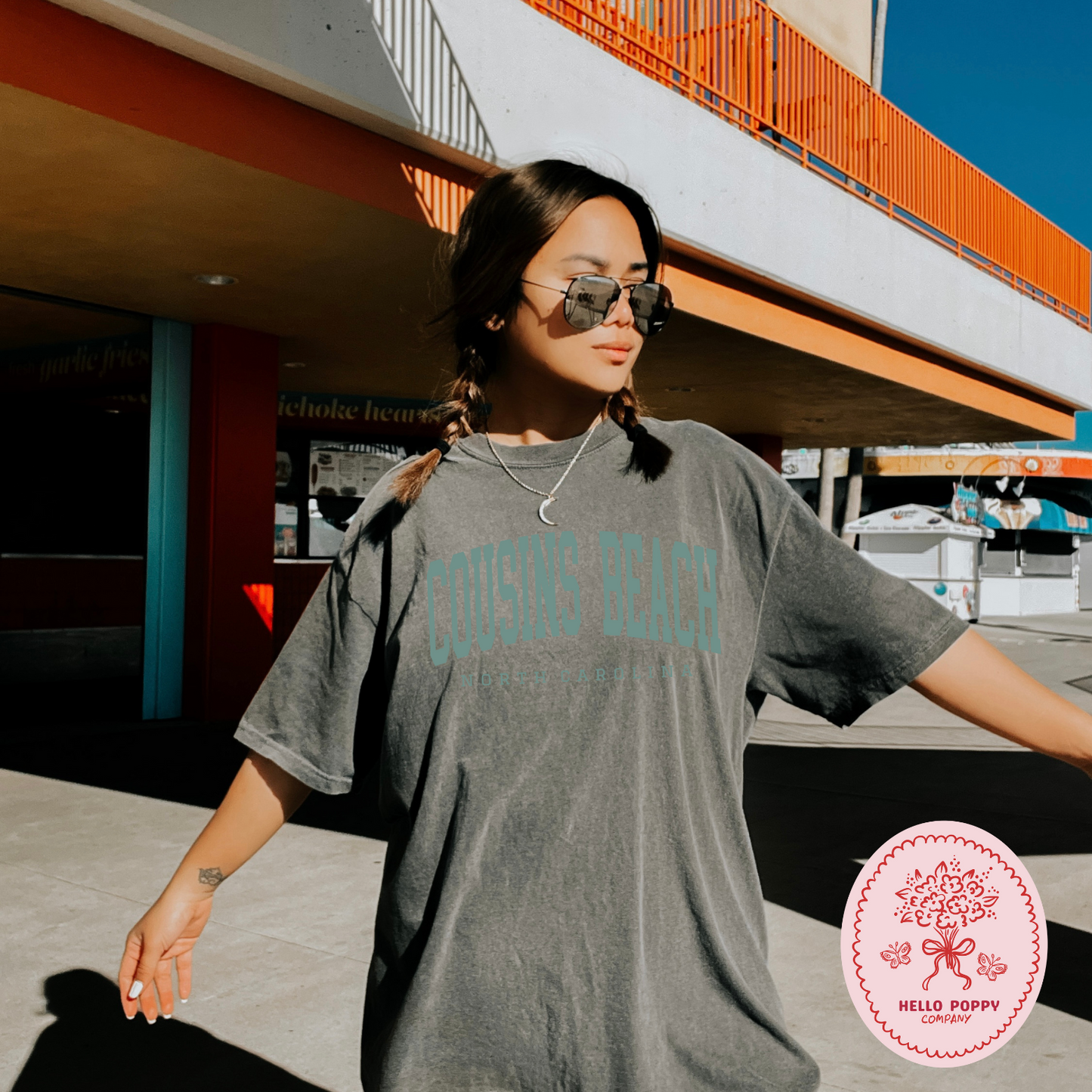 The Summer I Turned Pretty Cousins Beach Varsity (Teal) Comfort Colors T-Shirt