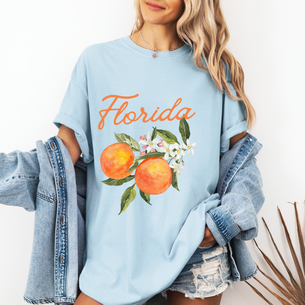Florida Oranges Comfort Colors T-Shirt