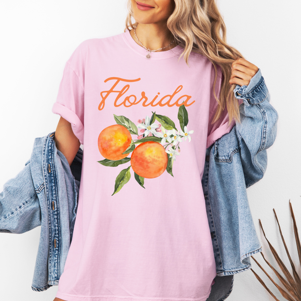 Florida Oranges Comfort Colors T-Shirt