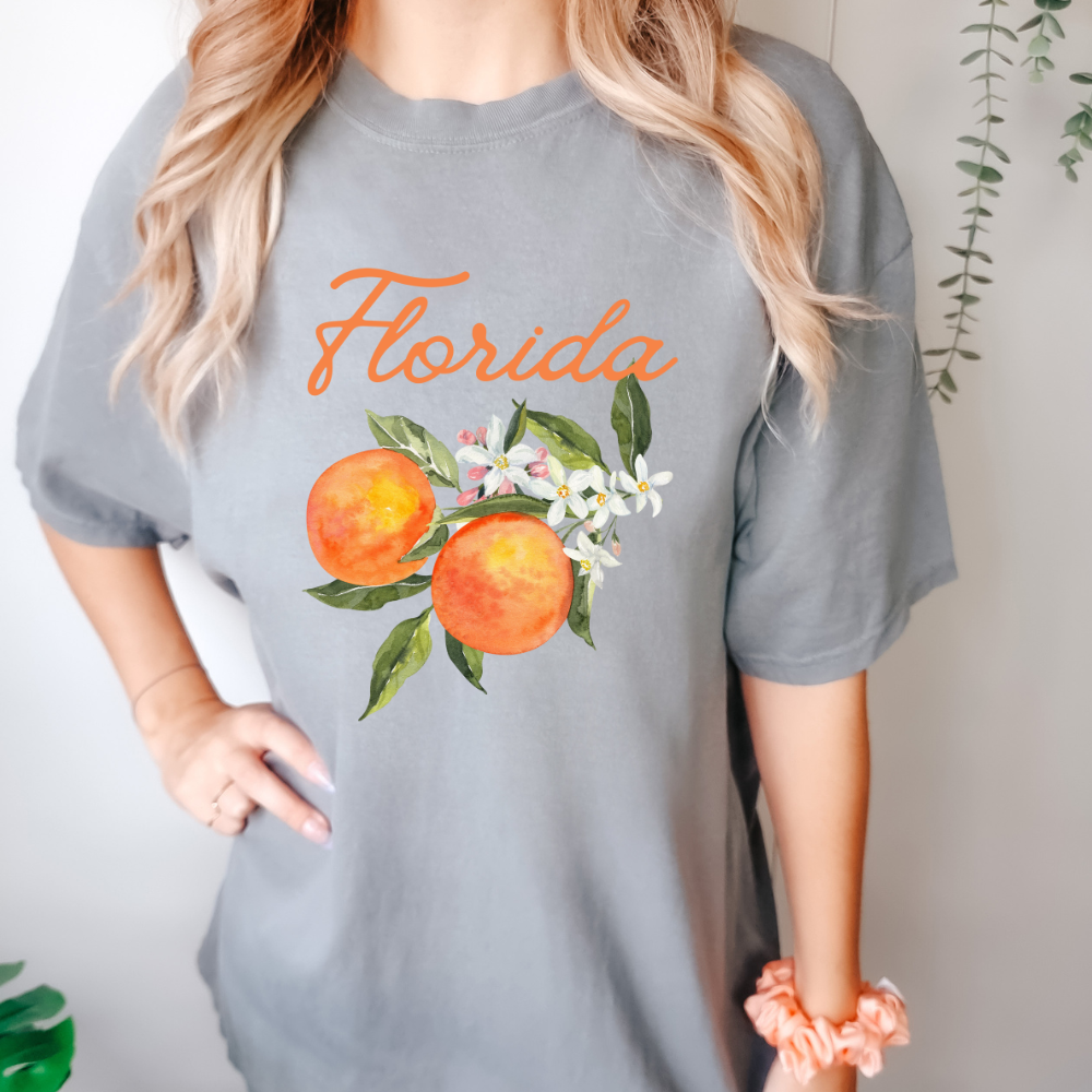 Florida Oranges Comfort Colors T-Shirt