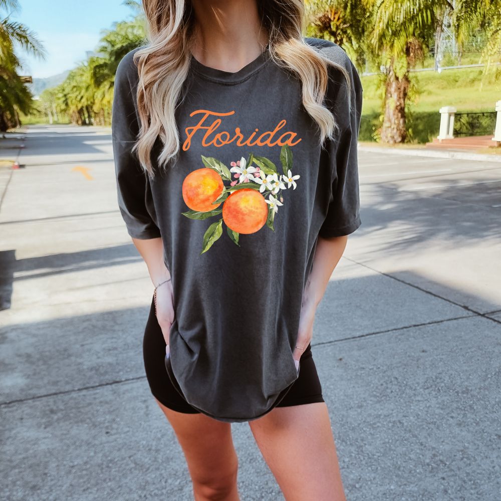 Florida Oranges Comfort Colors T-Shirt