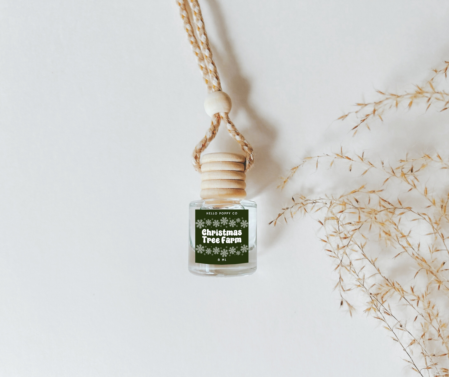 Christmas Tree Farm Hanging Car Air Freshener
