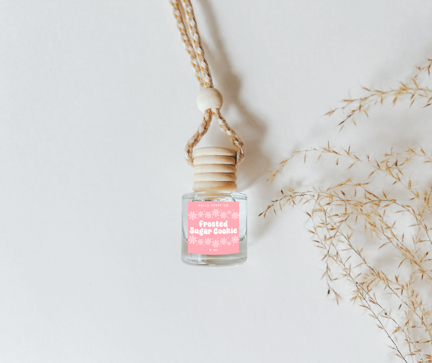 Frosted Sugar Cookie Hanging Car Air Freshener