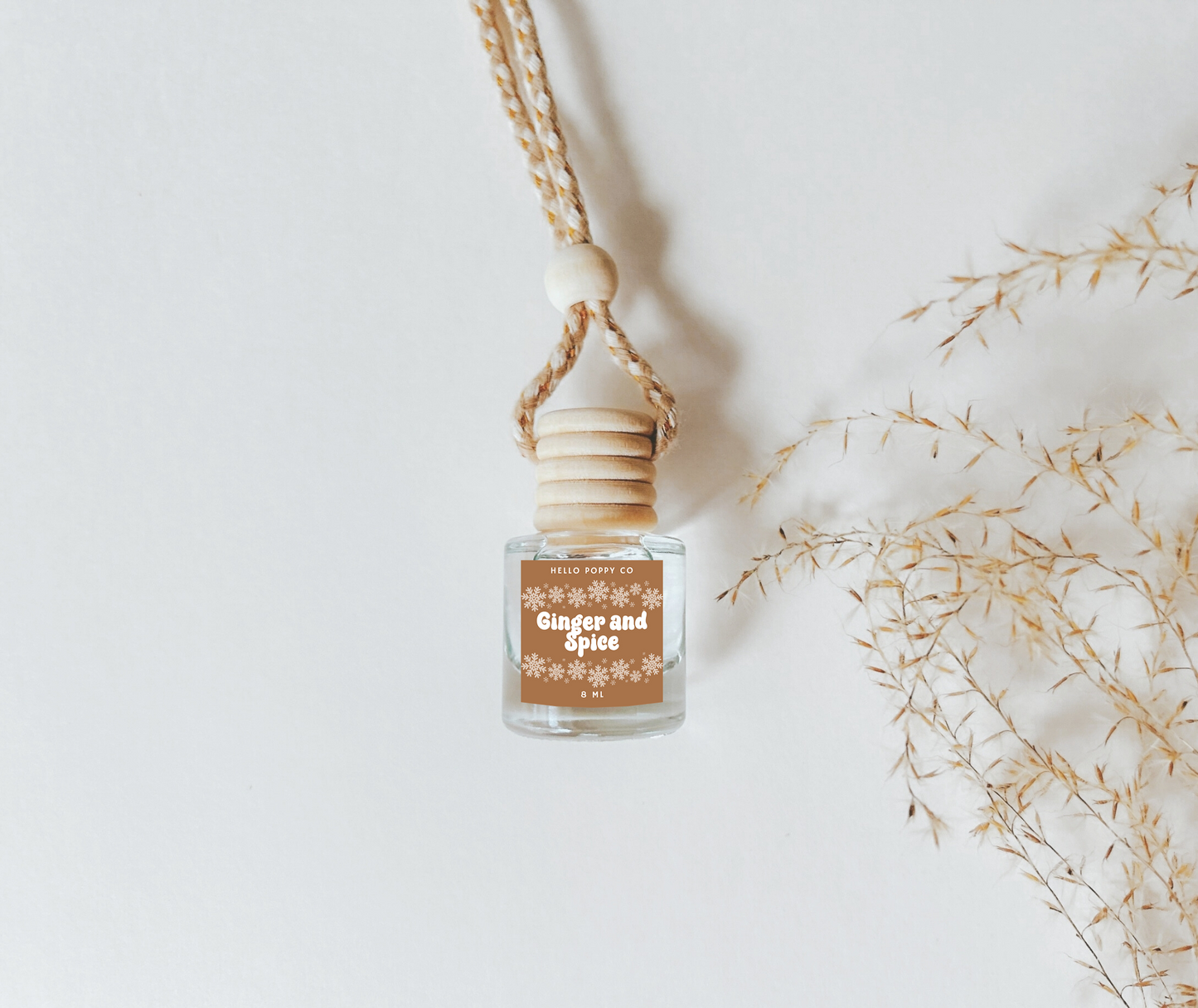 Ginger and Spice Hanging Car Air Freshener