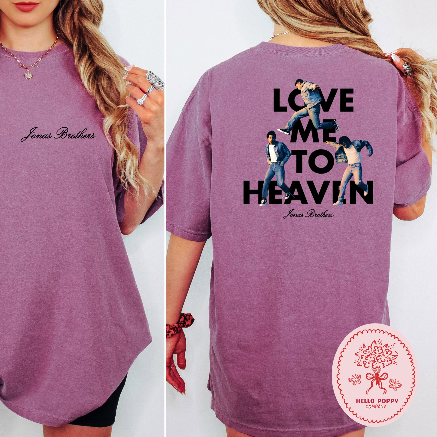 Love Me to Heaven (Black) Comfort Colors T-Shirt