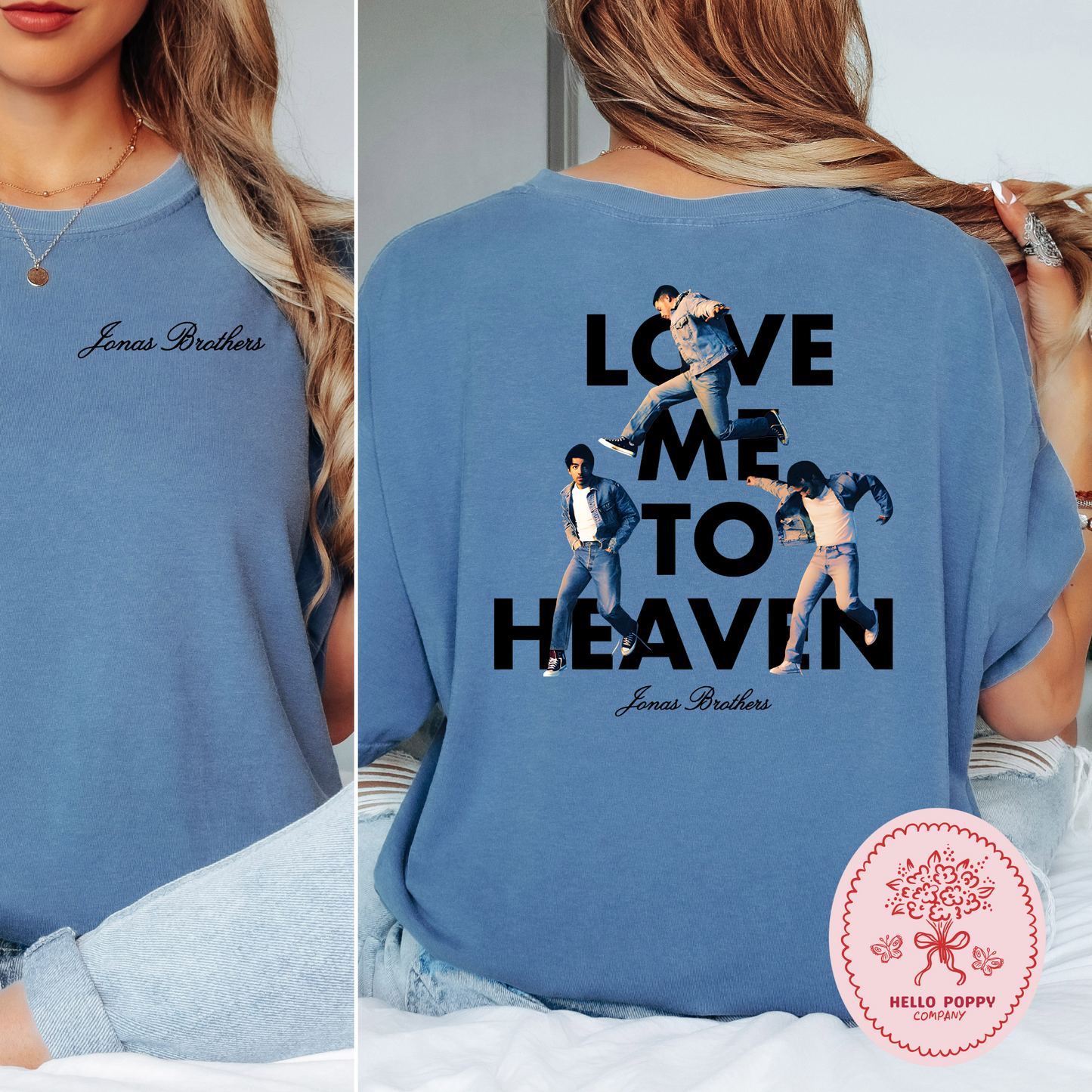 Love Me to Heaven (Black) Comfort Colors T-Shirt
