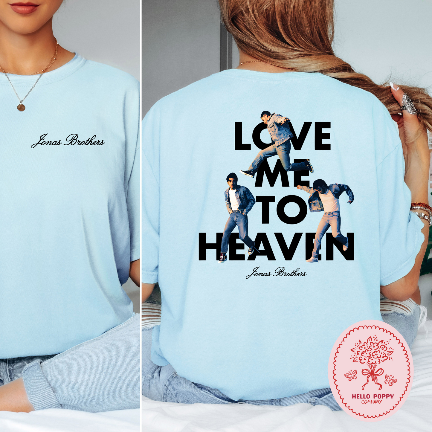 Love Me to Heaven (Black) Comfort Colors T-Shirt