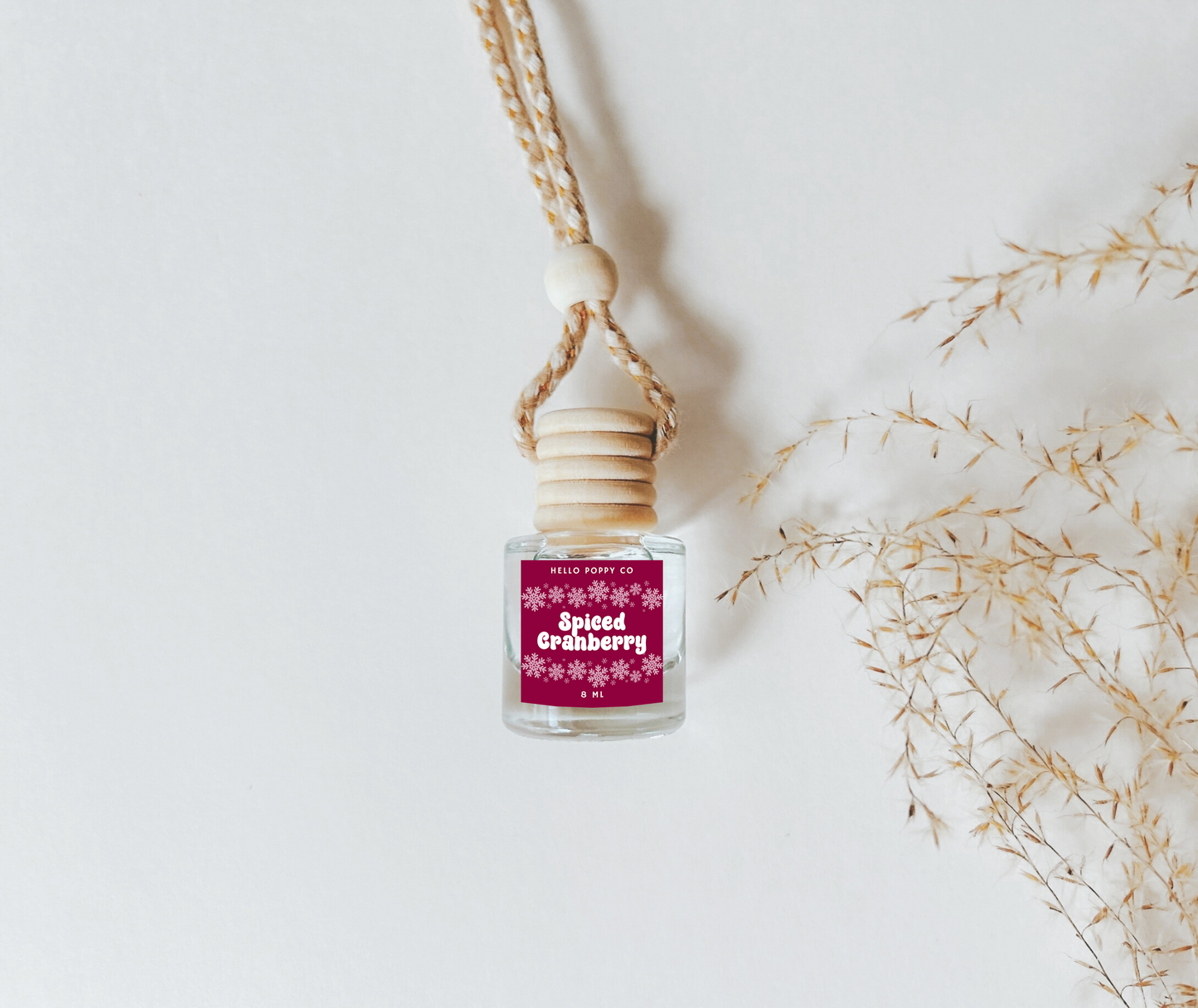 Spiced Cranberry Hanging Car Air Freshener