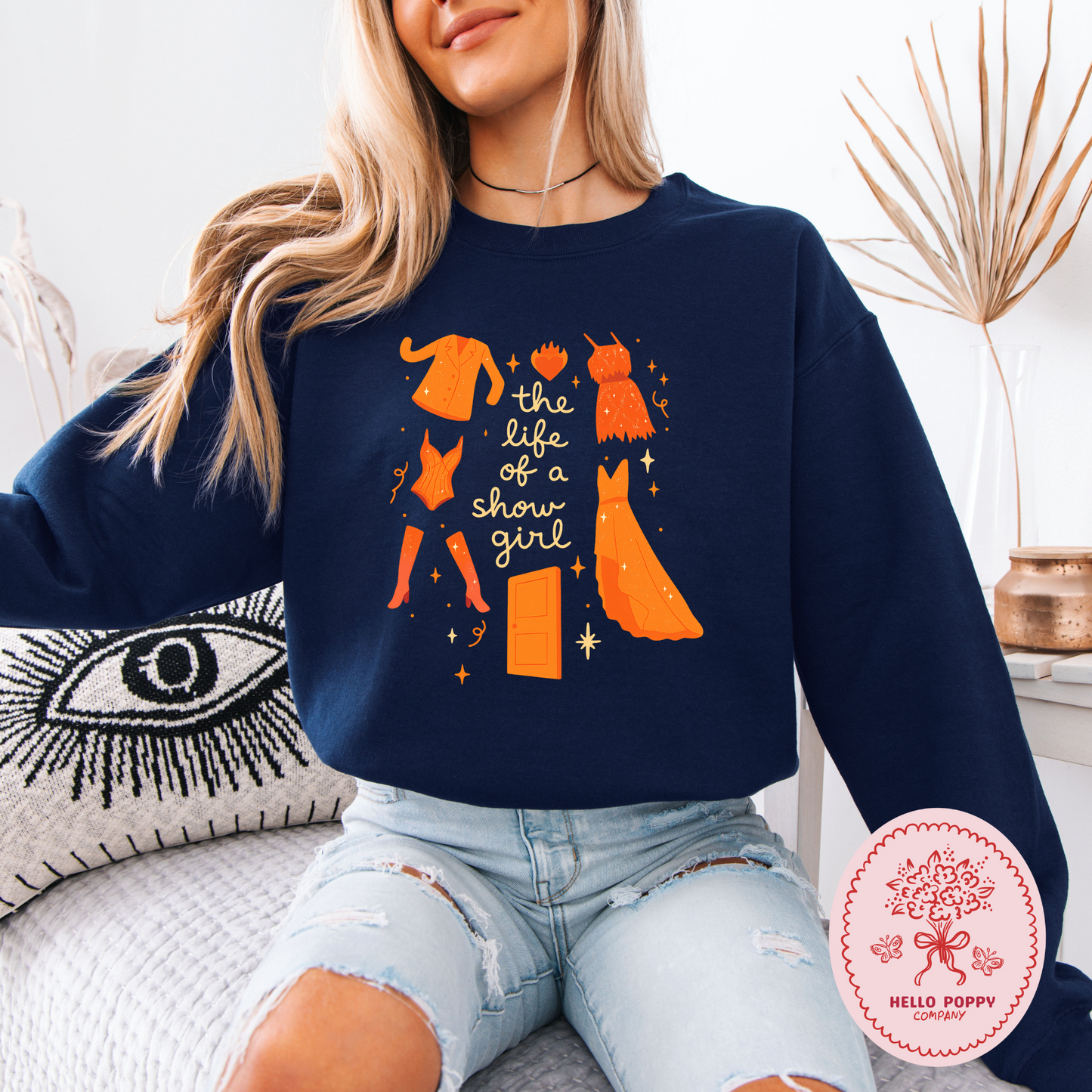 Taylor Swift The Life of a Showgirl Crewneck Sweatshirt