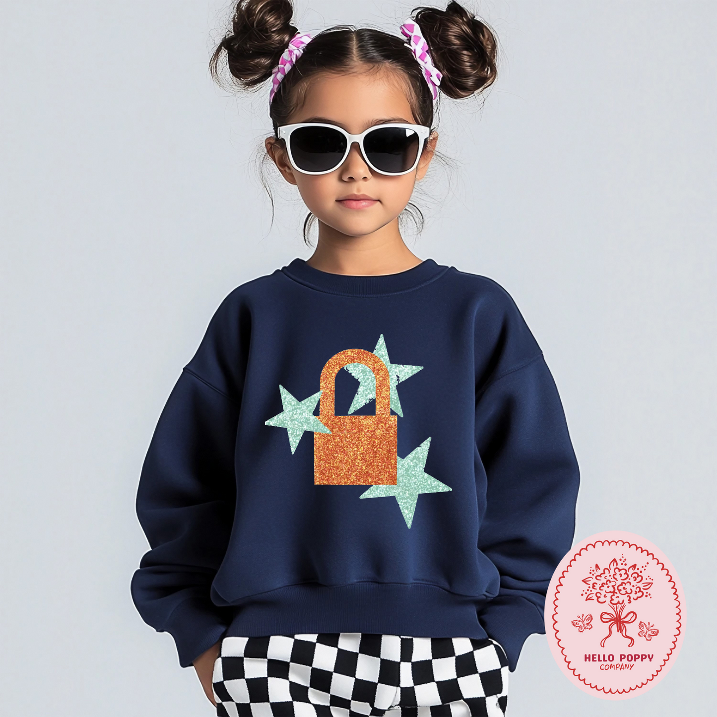 Taylor Swift TS12 Lock Crewneck Sweatshirt - Youth