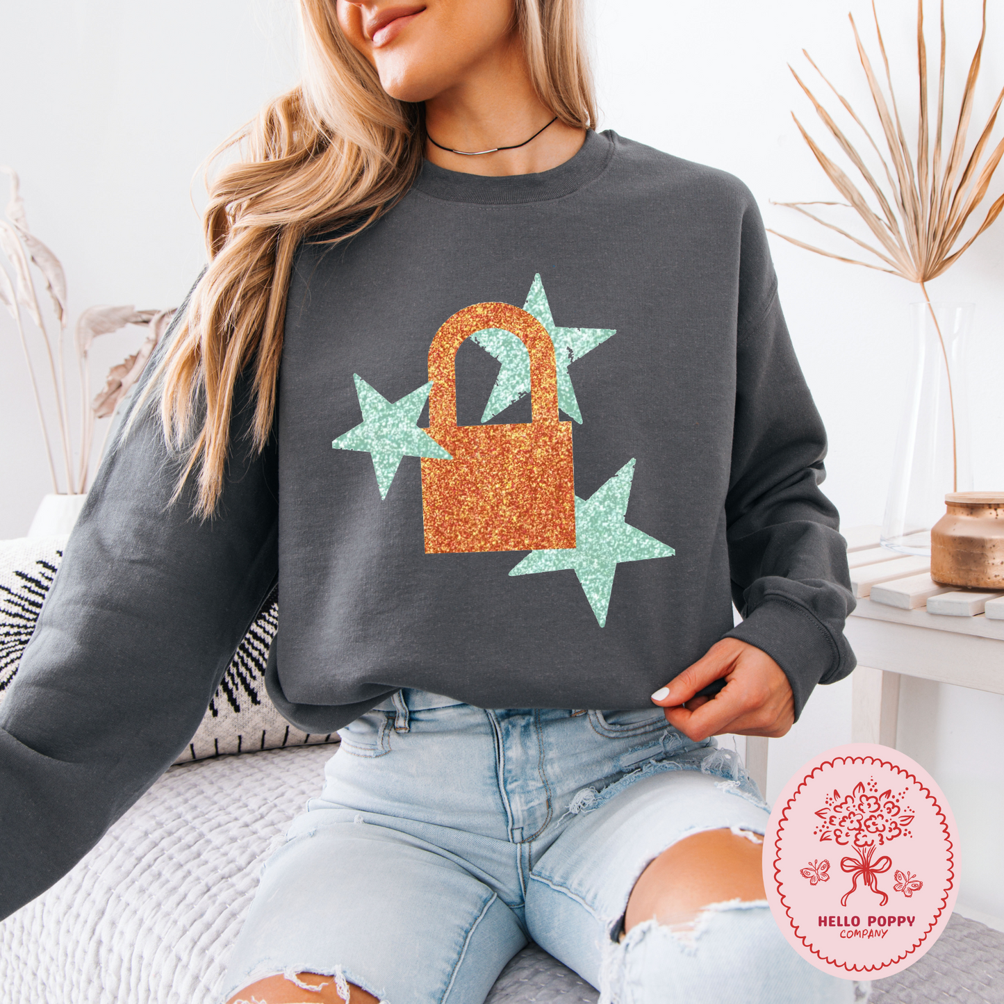 Taylor Swift TS12 Lock Crewneck Sweatshirt