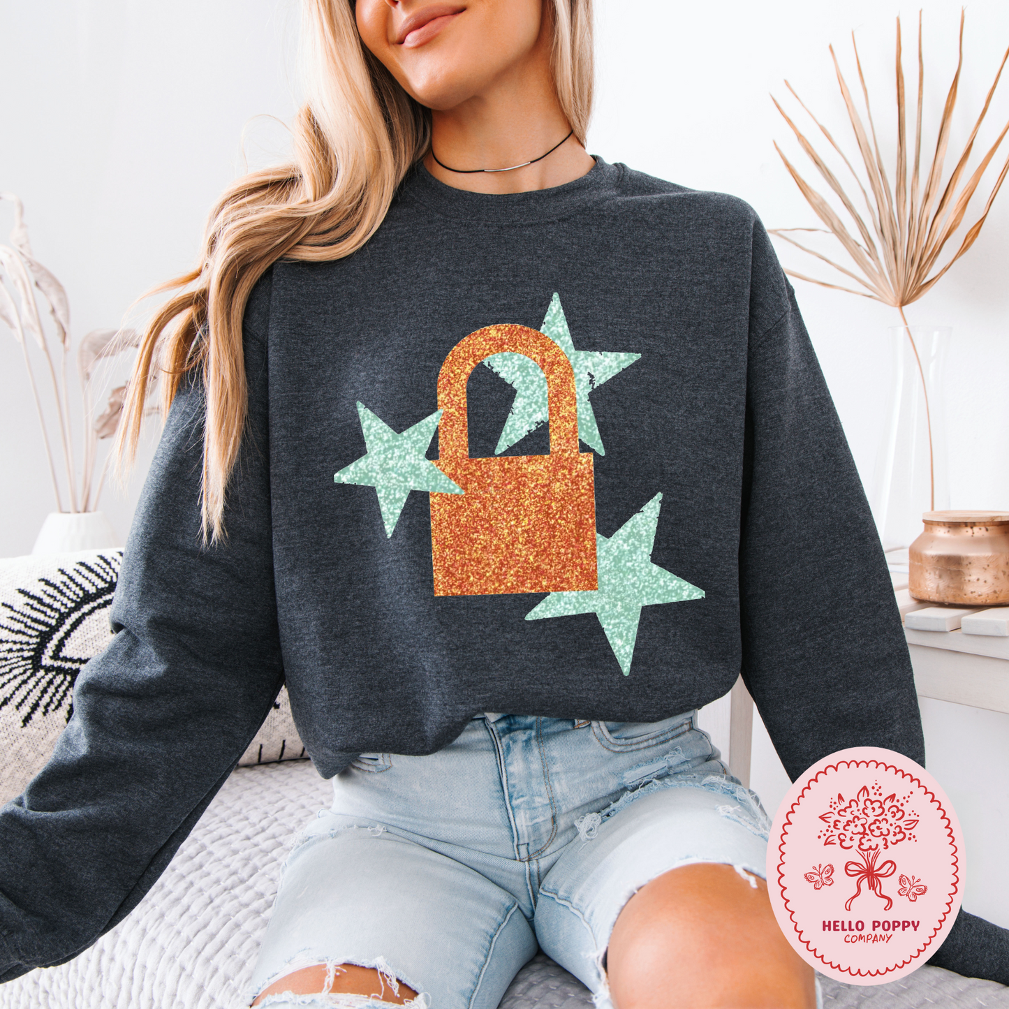 Taylor Swift TS12 Lock Crewneck Sweatshirt